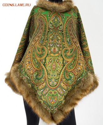 Одежда. Русский стиль. Ручная работа. - 37b9edba349529268b9097d760ai--odezhda-poncho-vostochnyj-kalejdoskop-2-iz