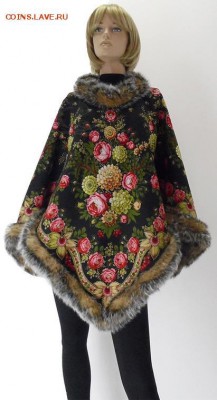 Одежда. Русский стиль. Ручная работа. - c0b242af7a6926afbf50b5773ccl--odezhda-poncho-chernye-glaza-2-iz