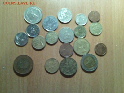 Лот иностранных монет 19шт до 17.02 - 1