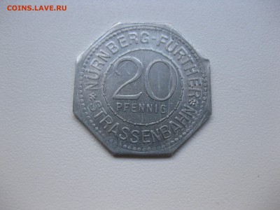 НЮРНБЕРГ,20 пфеннигов (Wasser Speier)!до 17.02.2016 - IMG_9047.JPG