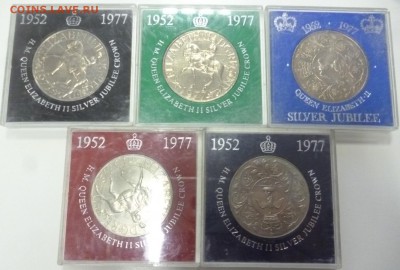 ДК Великобритания 1 крона Королева в боксе банка ФИКС 20.02 - P1260142.JPG