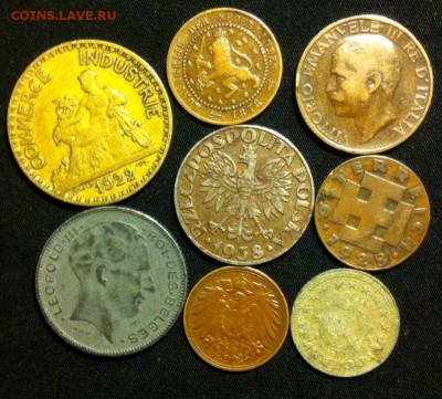 8 иностранных монет на оценку - -2To_zNmyrI