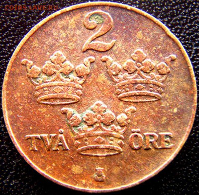 Швеция_2 эре 1925; до 15.02_22.58мск - 8661