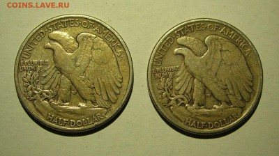 США 50 центов 1943 и 1945гг. Ag - DSCN5128.JPG