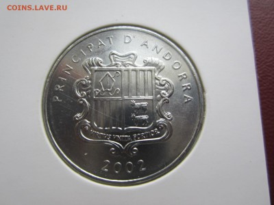 Андорра.1 сентим 2002г.Агнец.  До 20.02 - Андорра 1 сен02-лош.JPG