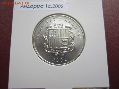 Андорра.1 сентим 2002г. Серна. До 20.02. - Андорра 1 сентим 02-коз.JPG