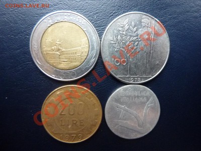 Италия 4 монеты с рубля до 16.10.10 в 22-00 - MEMO0034.JPG