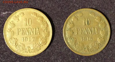 ЛОТ 10-5 ПЕННИ 1915-17 до 22 февраля в 22-00 по Москве - image