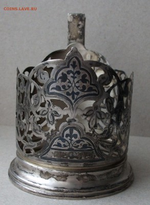 СЕРЕБРЯНЫЙ ПОДСТАКАННИК 875пр. КРАСИВЫЙ до 23 февр. в 22:00 - DSCF5131.JPG