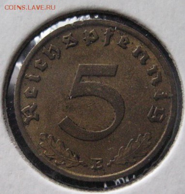 5 пфеннигов 1939 Е, 3 рейх, до 22.00 23.02. - IMG_7414.JPG