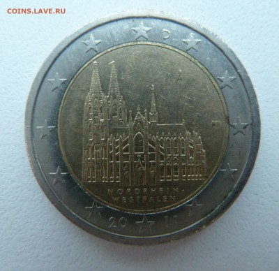 2 евро Германия 2011 Кельнский собор до 23.02.16 22:00 мск - P1250498.JPG