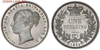 Британия - Шиллинги, 3 шиллинга, 6 пенсов, 1697-1902 гг. - image02539