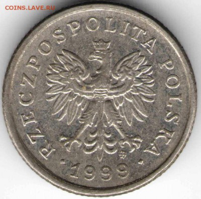 Польша. 20 грош 1999 г. до 24.00 24.02.16 г. - мон7