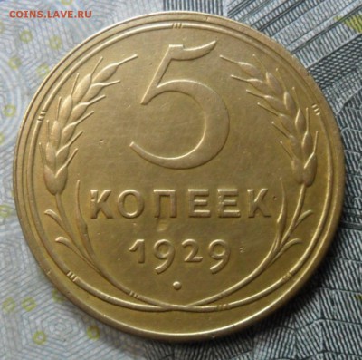 5 копейки 1929 г.(хорошенькая) до 24.02.16 - SAM_5119