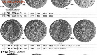 Рубли 1734, 1741, 1754. - bitkin_rus_coins_t2