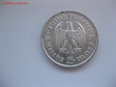 РЕЙХ,5 марок 1935J(Гинденбург)!до 19.02.2016 - IMG_1962.JPG