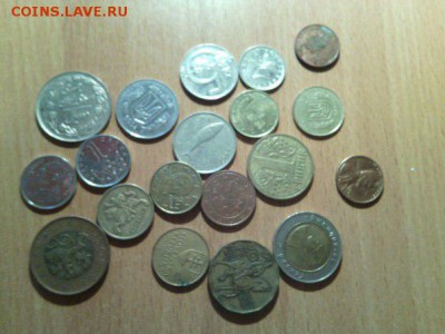 Лот иностранных монет 19шт ФИКС 150Р - 2