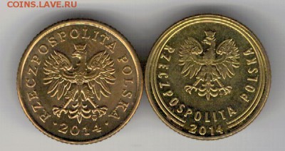 ПОЛЬША ГРОШ 2014 (2ШТ) ДО 25.02.16 В 22.00МСК (Б552) - 4-1п1