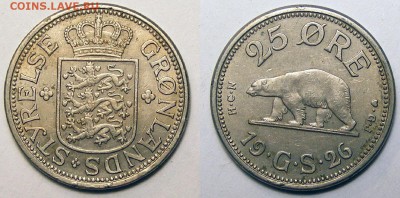ФАУНА. Гренландия 25 оре 1926 до 24.02 в 22.10 по МСК - Гренландия 25 оре 1926 (1).JPG