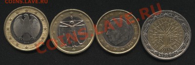Монеты Евро 4 шт. до16.10.10 в 21-00мск - Изображение 173