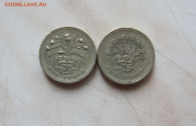 БРИТАНИЯ 1. ФУНТЫ 1989 + 1991гг. до 24.02. 22-00мск - 89_91_2
