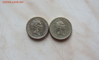 БРИТАНИЯ 2. ФУНТЫ 1985 + 1991гг. до 24.02. 22-00мск - 85_91_1