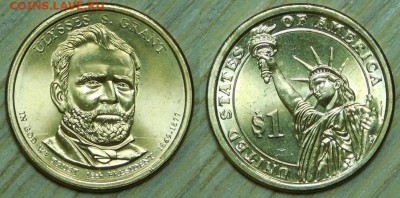 США, 1$-2011г., Президенты,"D", до 24.02.2016 22-00 - 2011 U Grant.JPG