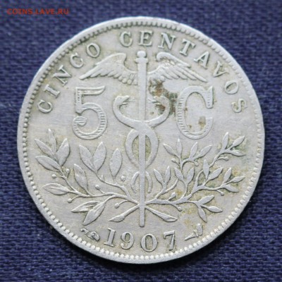 С 1 руб. СТАРАЯ БОЛИВИЯ 5с 1907г. ЛАМА до 26.02 в 22-00 - IMG_0193.JPG