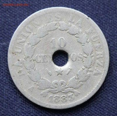 С 1 руб. СТАРАЯ БОЛИВИЯ 10c 1883г. до 26.02 в 22-00 - IMG_0195.JPG