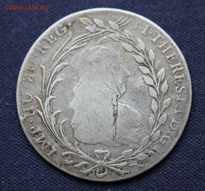С 1 руб. АВСТРИЯ 20 крейцеров 1778г. МАРИЯ ТЕРЕЗИЯ  до 26.02 - IMG_0201.JPG