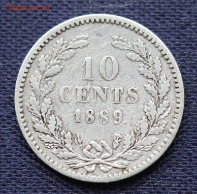 С 1 руб. НИДЕРЛАНДЫ 10с 1889г. ВИЛЬГЕЛЬМ-III   до 26.02 - IMG_0236.JPG