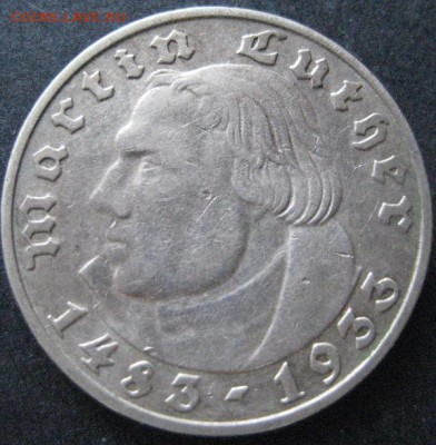 2 марки 1933 J, 3 рейх, Лютер, до 22.00 25.02. - IMG_7692.JPG