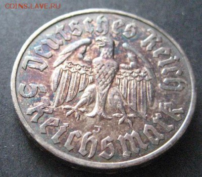 5 марок 1933 J, 3 рейх, Лютер, до 22.00 25.02. - IMG_7705.JPG
