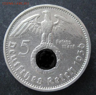 5 марок 1936 D, 3 рейх, Гинденбург, до 22.00 25.02. - IMG_7742.JPG