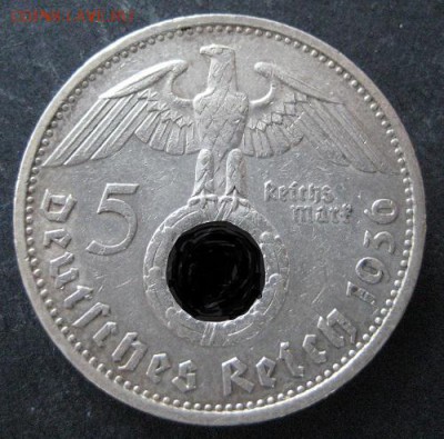 5 марок 1936 G, 3 рейх, Гинденбург, до 22.00 25.02. - IMG_7746.JPG