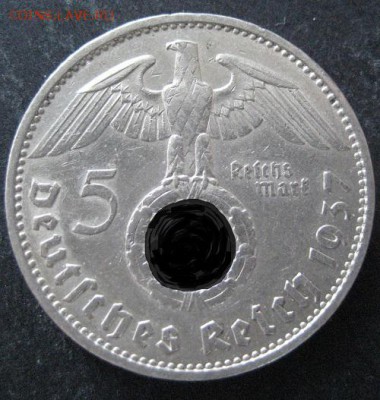 5 марок 1937 А, 3 рейх, Гинденбург, до 22.00 25.02. - IMG_7750.JPG