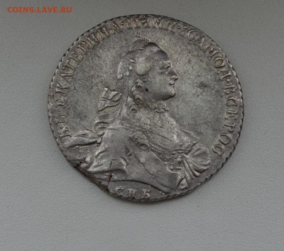 5 серебряных рублей Империи 1763,1822,1843,1850 и 1851 года - 1763 (6).JPG