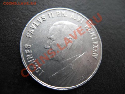 Ватикан, MCMLXXXIV, 10 лир, до 19.10 в 21-30 мск - ват меч