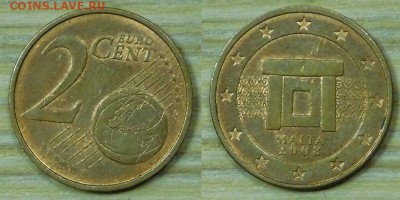2 евроцента 4 шт. разные до 25.02.2016 22-00 - Мальта2ц2008.JPG