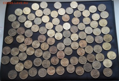 СОЛЯНКА 10 коп.1997-2002г.103шт. - 2016221154510-1