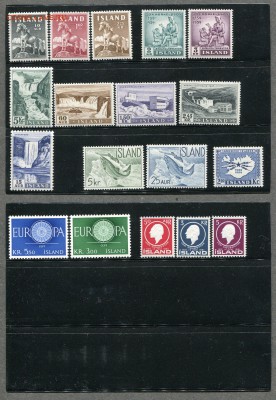 Марки Финляндии 1940-1950гг. Негашёные. Дания, Исландия. - img707
