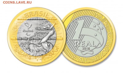 Биметаллические монеты Мира_новинки - 14-natacaoparalimpica