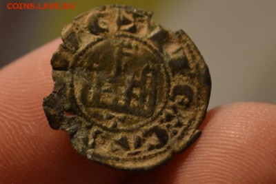 денеро Альфонса X (1252-1284) Лион и Кастилия. - CSC_0647.JPG