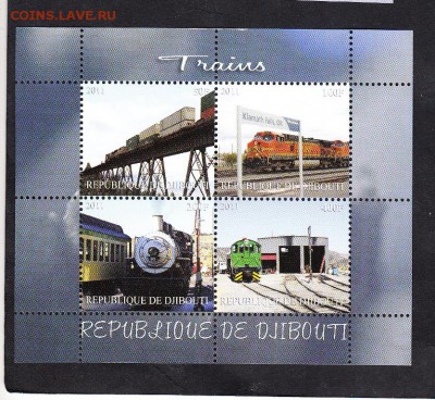 Джибути 2011 локомотивы лист - 111