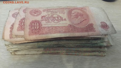 *100 бон СССР* =3р,10р-1961(по 25шт);50р,100р-1991(по 25шт) - 100бон