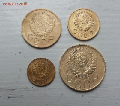 1,2,3,5 коп 1938 хорошие  до 25.02 - 1938 2