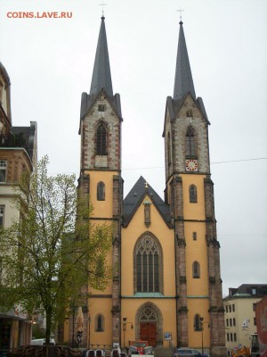 Нотгельды Германии. Обзорная тема. - Marienkirche. Hof