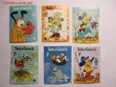 Набор из 6 марок, Дисней, Тёркс и Кайкос, 1979 - Год ребенка - IMG_0772.JPG
