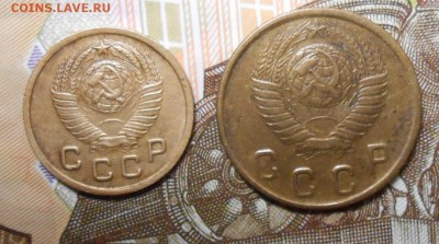 Лот бронзы 1948 года : 1;2 копейки до 22.00.26.02.2016г. - DSCN3232_cr