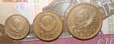 Лот бронзы 1940 года : 1;2;3 копейки до 22.00.26.02.2016г. - DSCN3234_cr